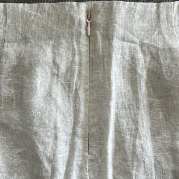 J Crew// Collection fringe trim linen mini skirt - Picture 5 of 5